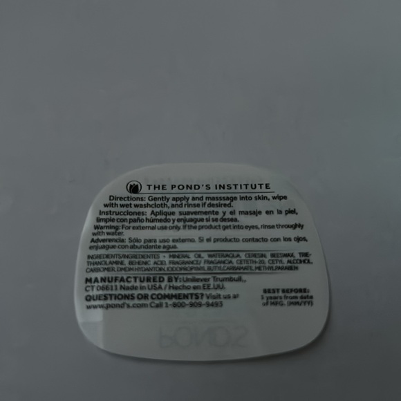 Ponds cold crème makeup remover 3 pk of 3.5oz each - Picture 7 of 10